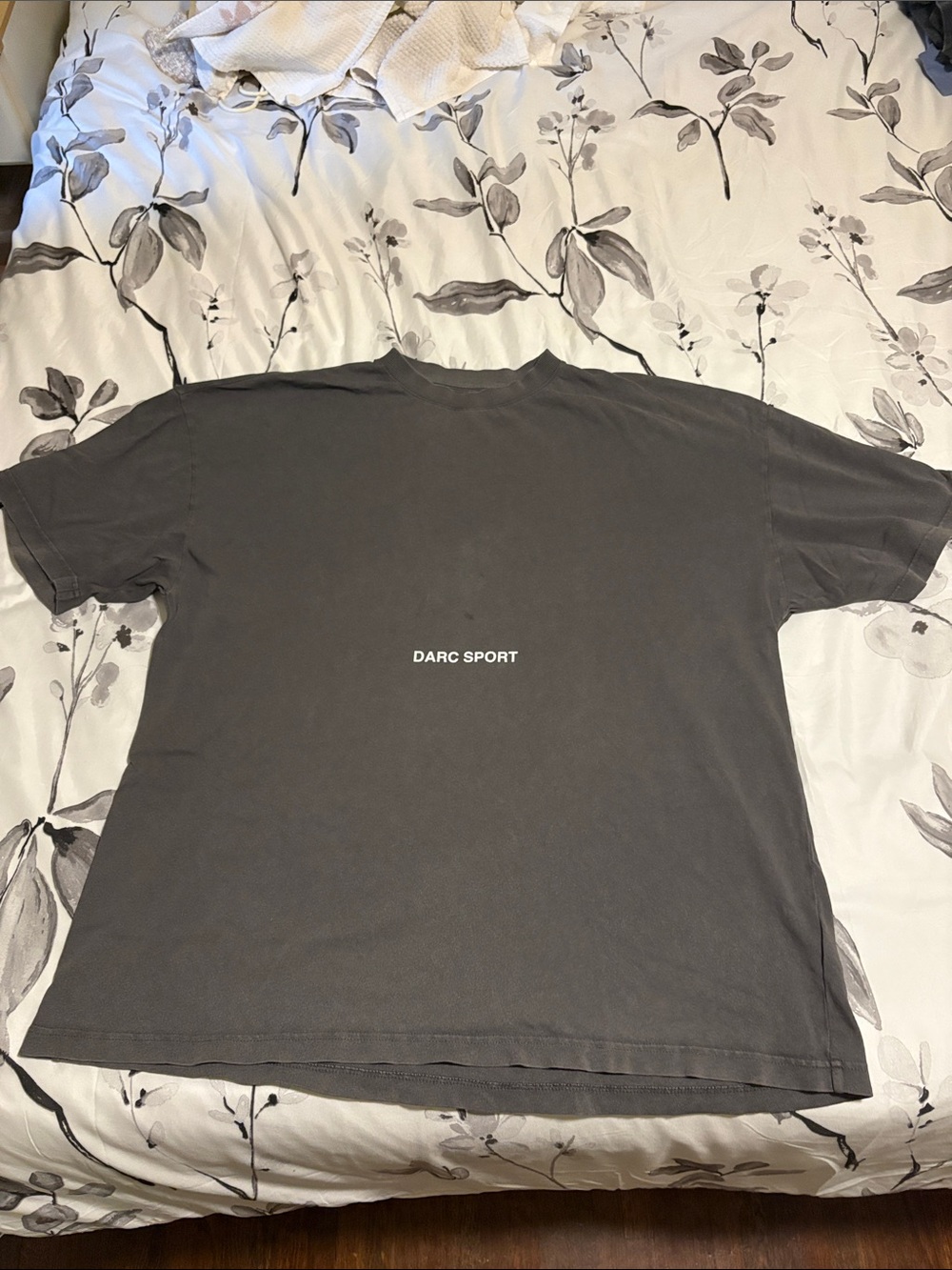 Darc Sport Charcoal Gray Short Sleeve Logo Tee